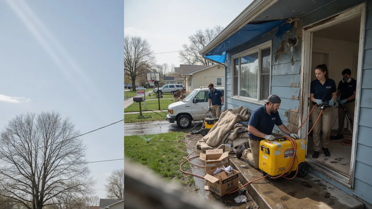 Basement Flood Cleanup in Diamond, MO near me